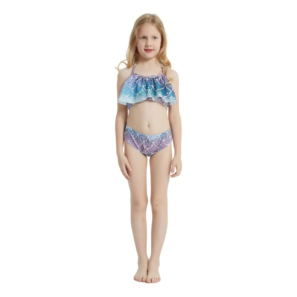 Mermaid Tail Strapless Fish Tail Dress for Girls