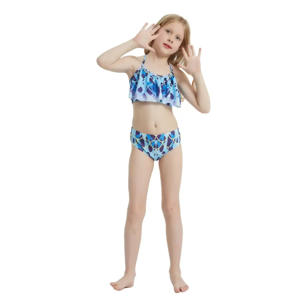 Mermaid Tail Strapless Fish Tail Dress for Girls