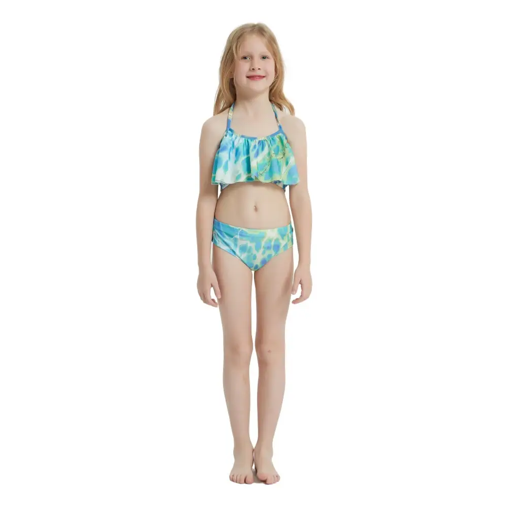 Mermaid Tail Strapless Fish Tail Dress for Girls