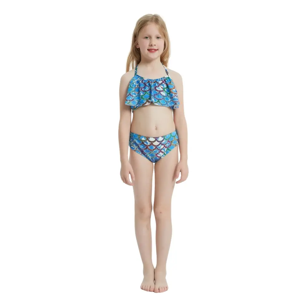 Mermaid Tail Strapless Fish Tail Dress for Girls