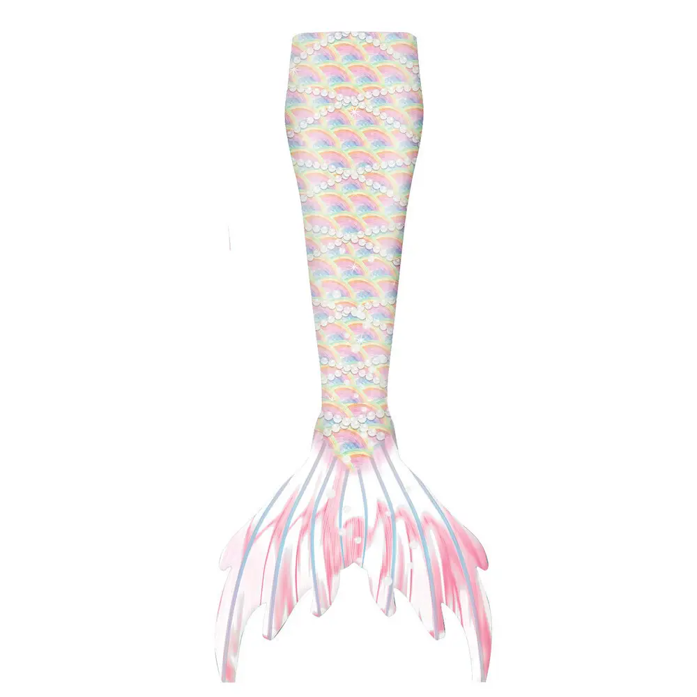 Mermaid Tail Strapless Fish Tail Dress for Girls