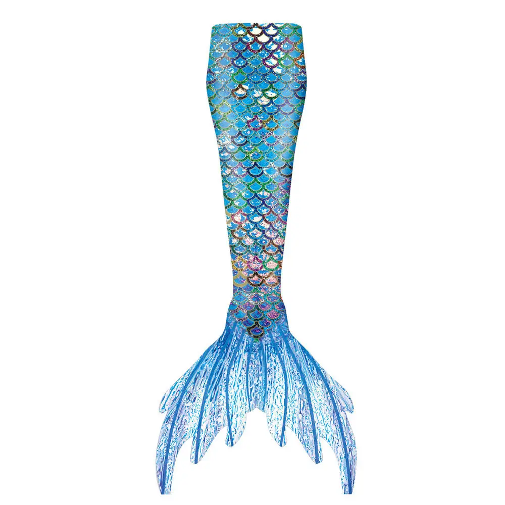 Mermaid Tail Strapless Fish Tail Dress for Girls