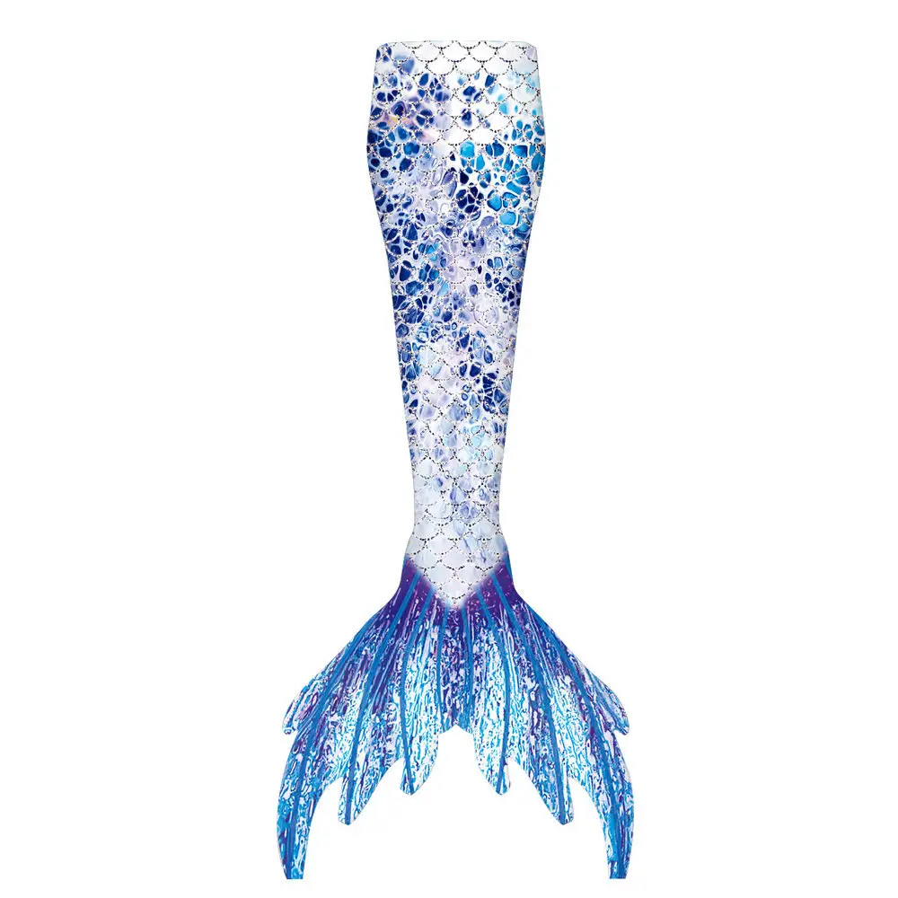 Mermaid Tail Strapless Fish Tail Dress for Girls