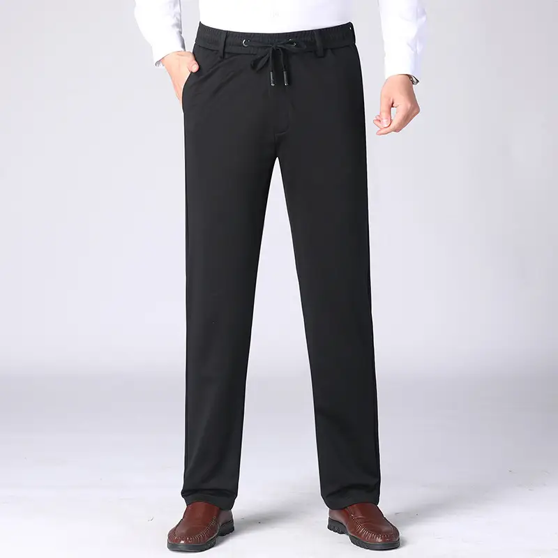 Men's Deep Loose Autumn Sweat Pants Middle-aged Outer Wear - Image 11