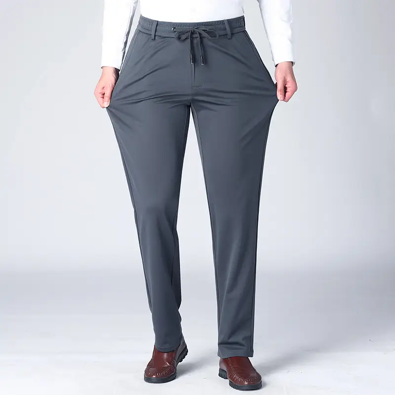 Men's Deep Loose Autumn Sweat Pants Middle-aged Outer Wear - Image 12