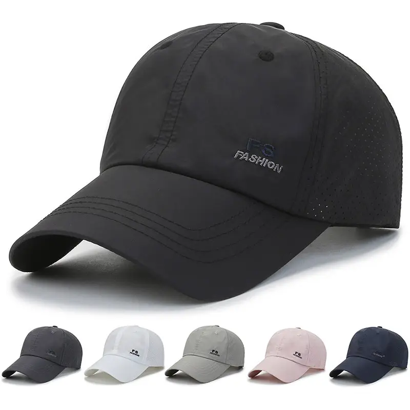 Men's Navy Blue Baseball Cap with Brand Logo