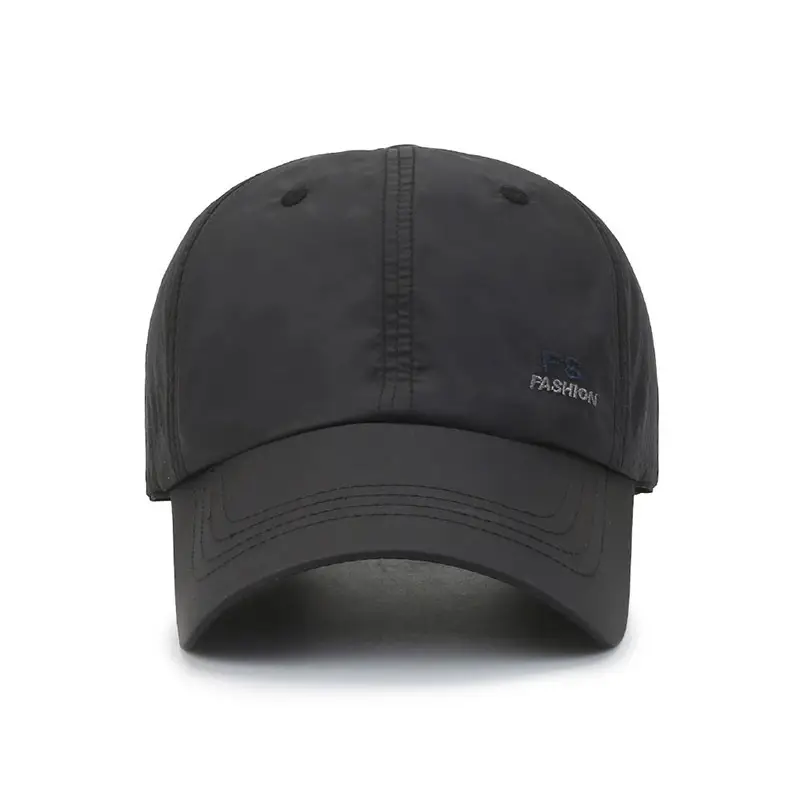 Men's Navy Blue Baseball Cap with Brand Logo