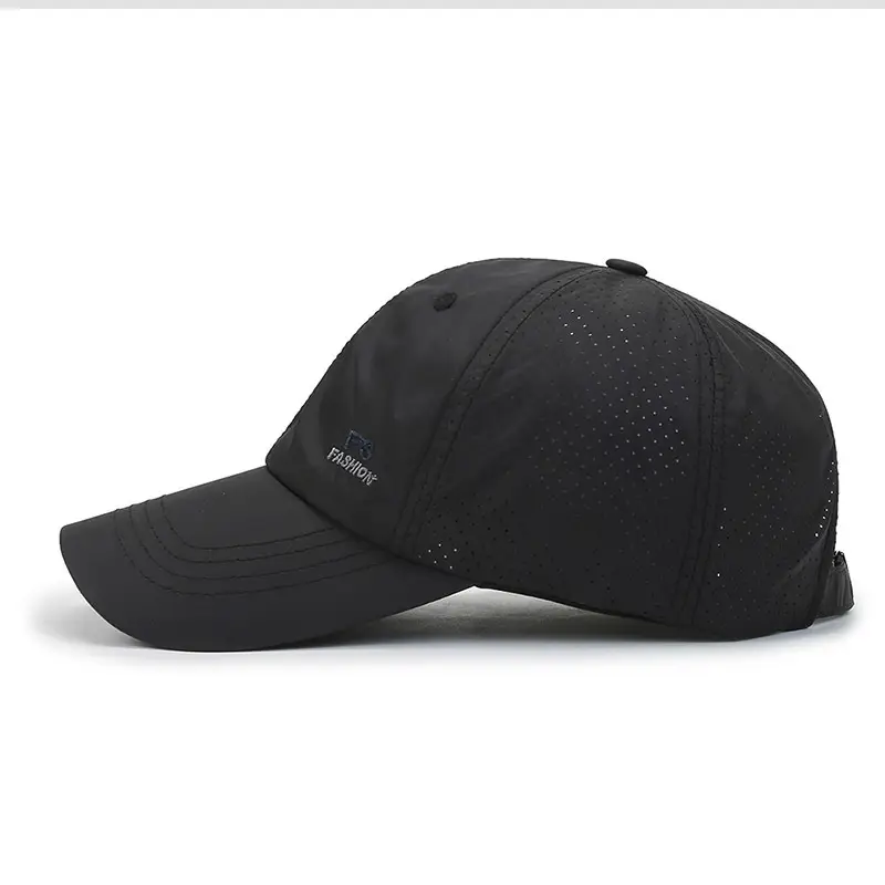 Men's Navy Blue Baseball Cap with Brand Logo