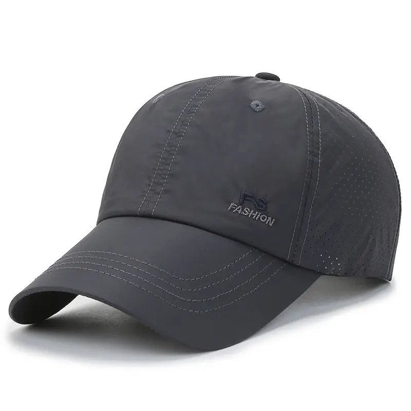 Men's Navy Blue Baseball Cap with Brand Logo