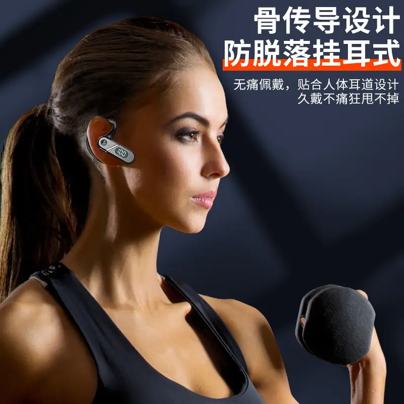 Wireless Bluetooth Headset with Digital Display & Replaceable Battery - Image 6