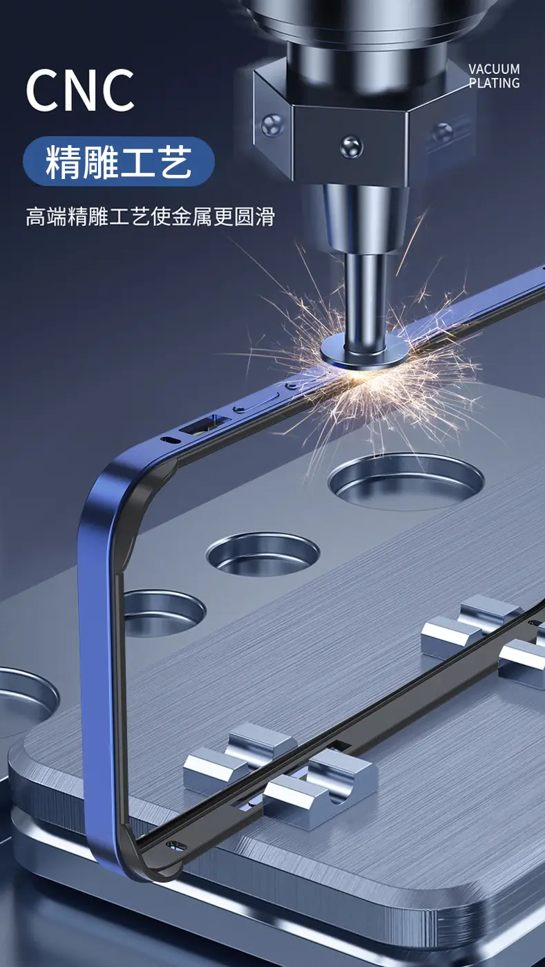 Apple iPhone 16 Pro Aluminum Case Anti-Fall 15 Light — feature 14