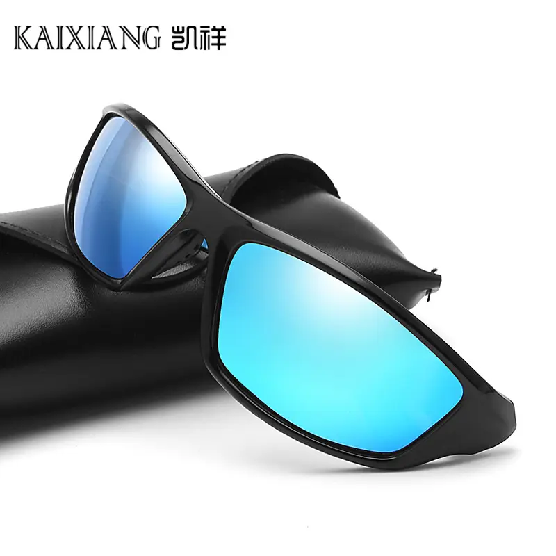 Black Frame Orange Polarized Sunglasses for Men Women - Image 10