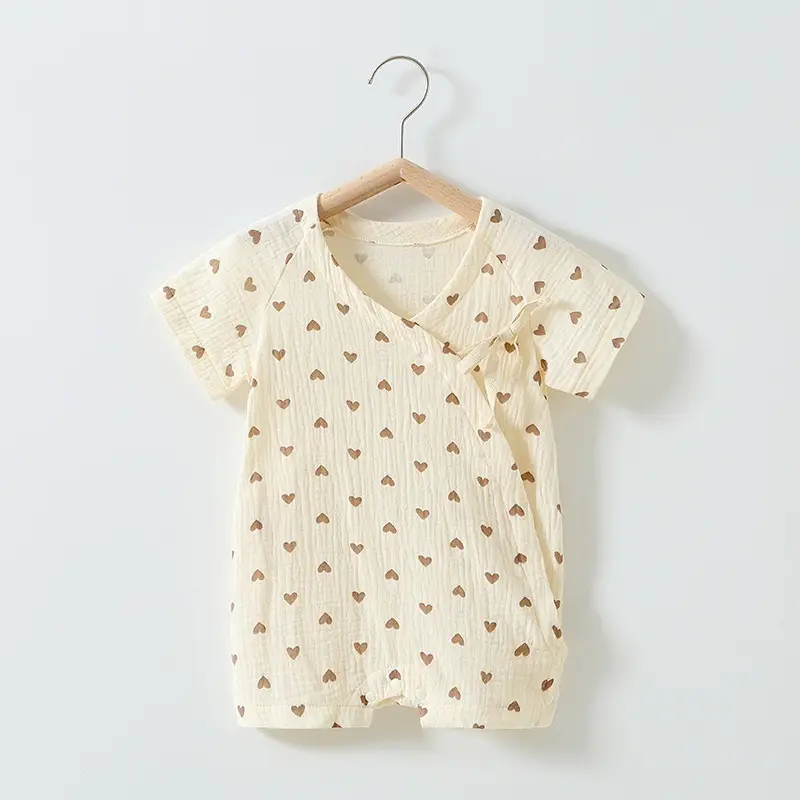 Baby Cotton Triangle Hat Suit Blue Summer - Image 13