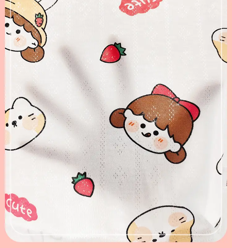 Bamboo Fiber Nightdress for Kids with Cute Print — feature 4