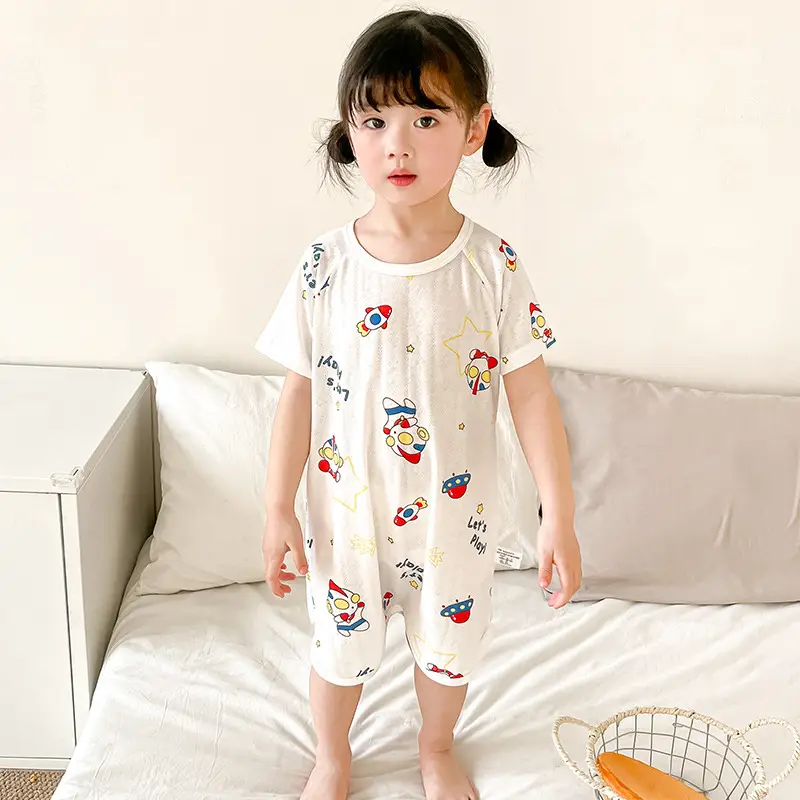 Bamboo Fiber Nightdress for Kids with Cute Print - Image 5