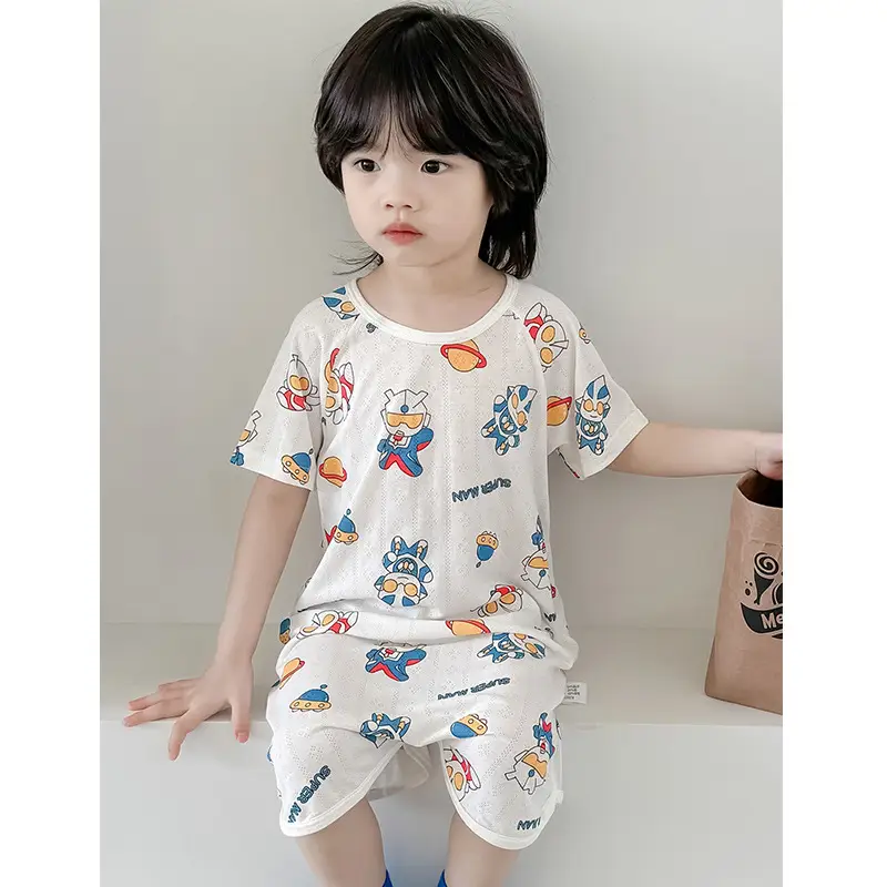 Bamboo Fiber Nightdress for Kids with Cute Print - Image 7