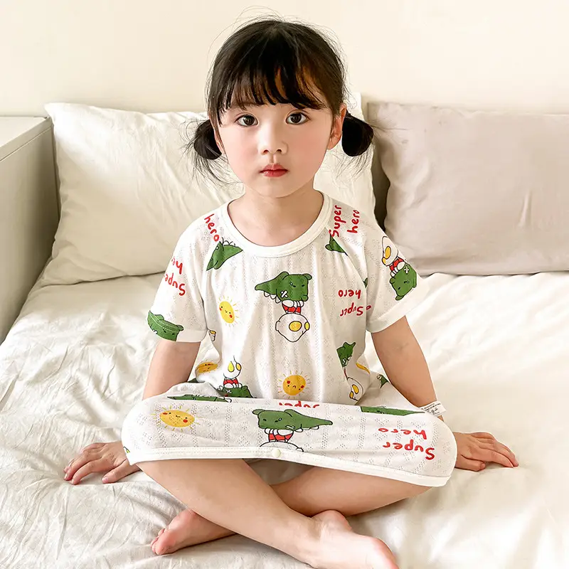Bamboo Fiber Nightdress for Kids with Cute Print - Image 8