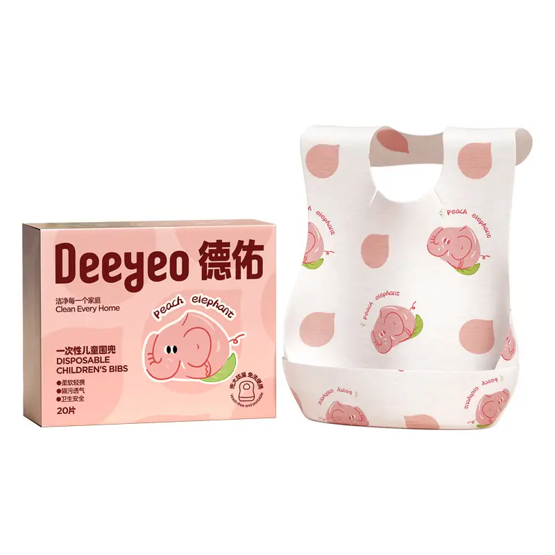 Baby Disposable Bibs Waterproof Wash-Free Portable