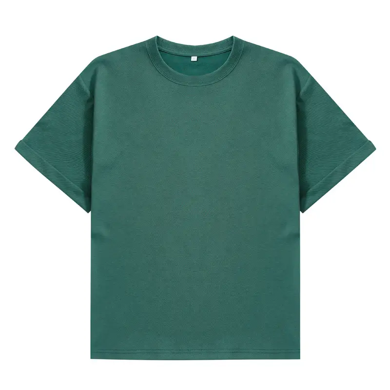 Dengjue Men's 260g Pure Grey T-Shirt Cotton - Image 7