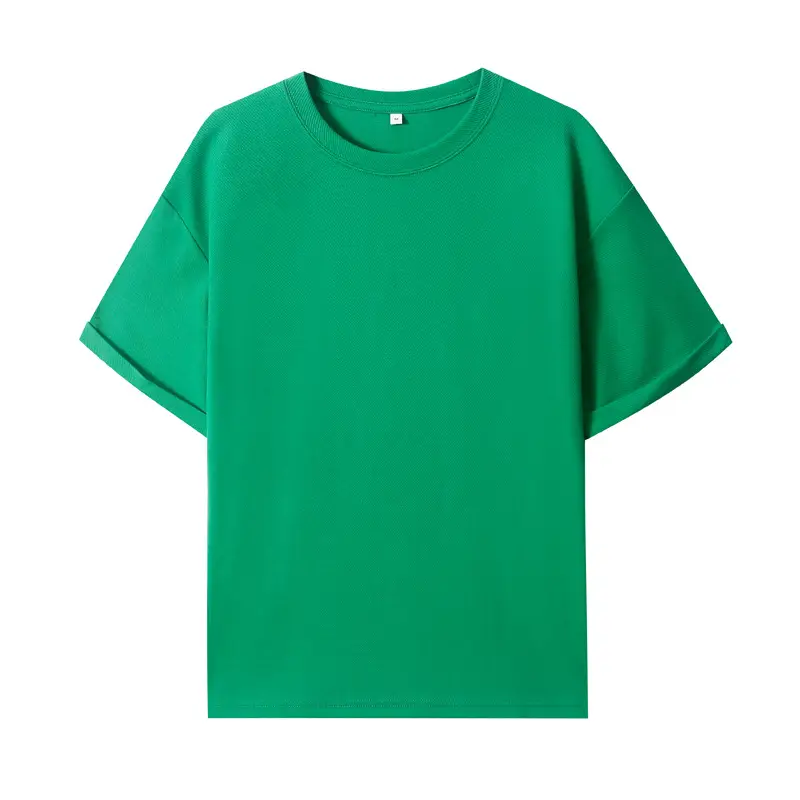 Dengjue Men's 260g Pure Grey T-Shirt Cotton - Image 2