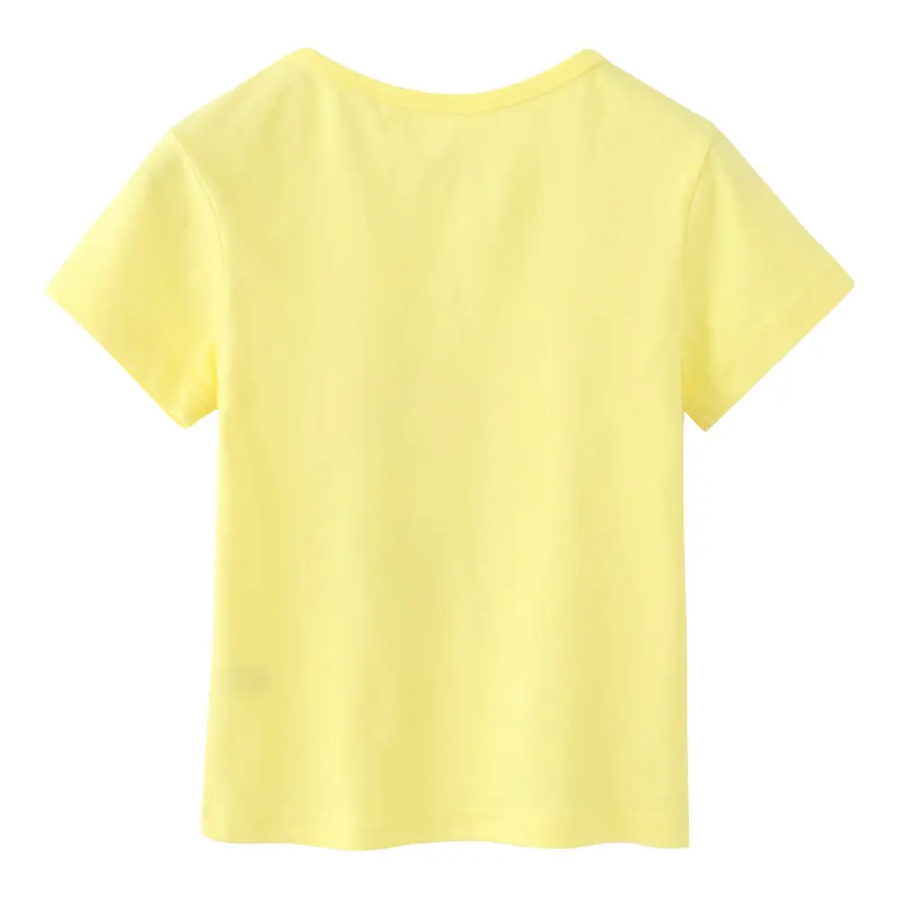 2024 Kids Unicorn T-Shirt Yellow Small Medium - Image 5
