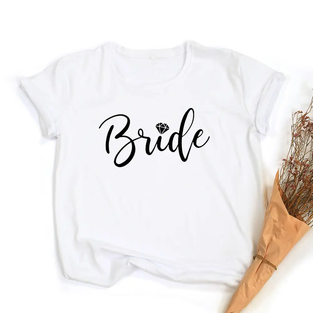 Pink Printed Women's T-Shirt I Do Crew Well Be For You - Image 10