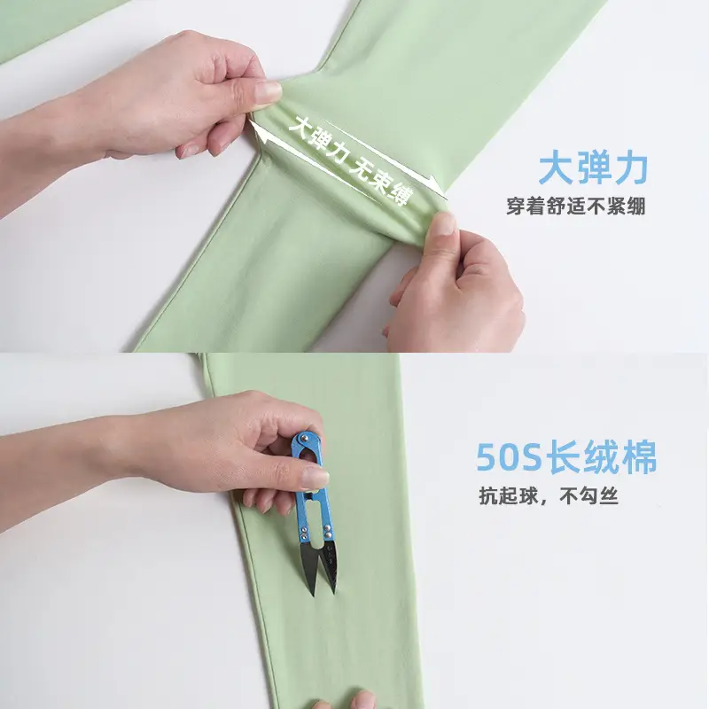 New Girls Leggings Spring Summer Cotton Green - Image 10