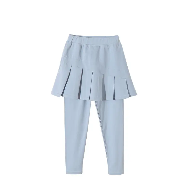 New Girls Leggings Spring Summer Cotton Green - Image 11
