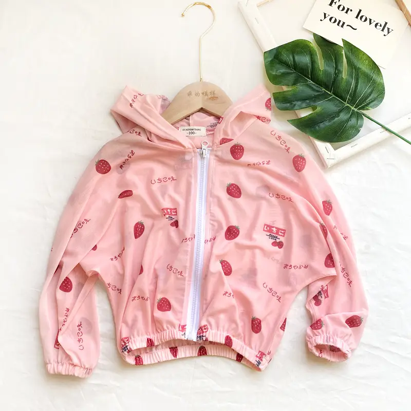 Girls Purple Floral Long Sleeve Sun Protection Top - Image 8