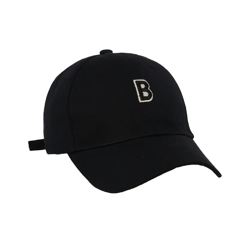 Black Letter B Baseball Cap for Men Women - Image 15