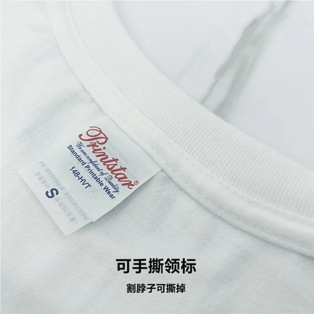 Men Grey Cotton T-Shirt 250g Round Neck Short Sleeve - Image 15