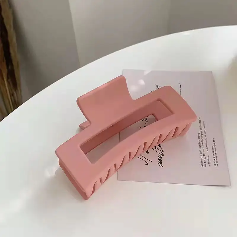 Frosted Square Hairpin Korean Style 8.5cm - Image 2