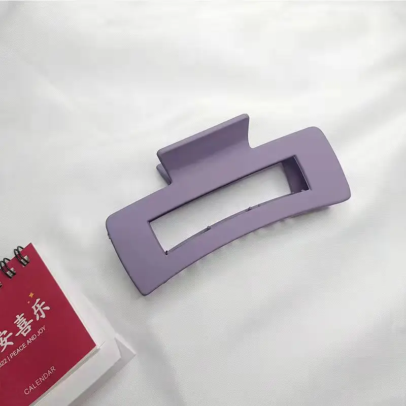 Frosted Square Hairpin Korean Style 8.5cm - Image 3