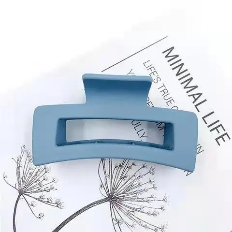 Frosted Square Hairpin Korean Style 8.5cm - Image 4