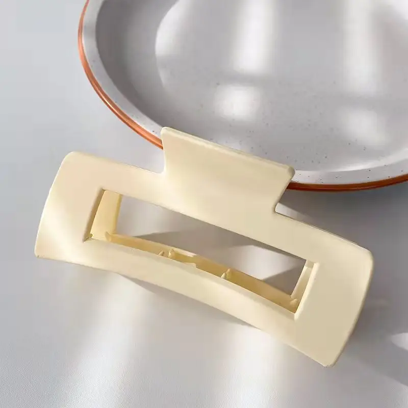 Frosted Square Hairpin Korean Style 8.5cm - Image 9