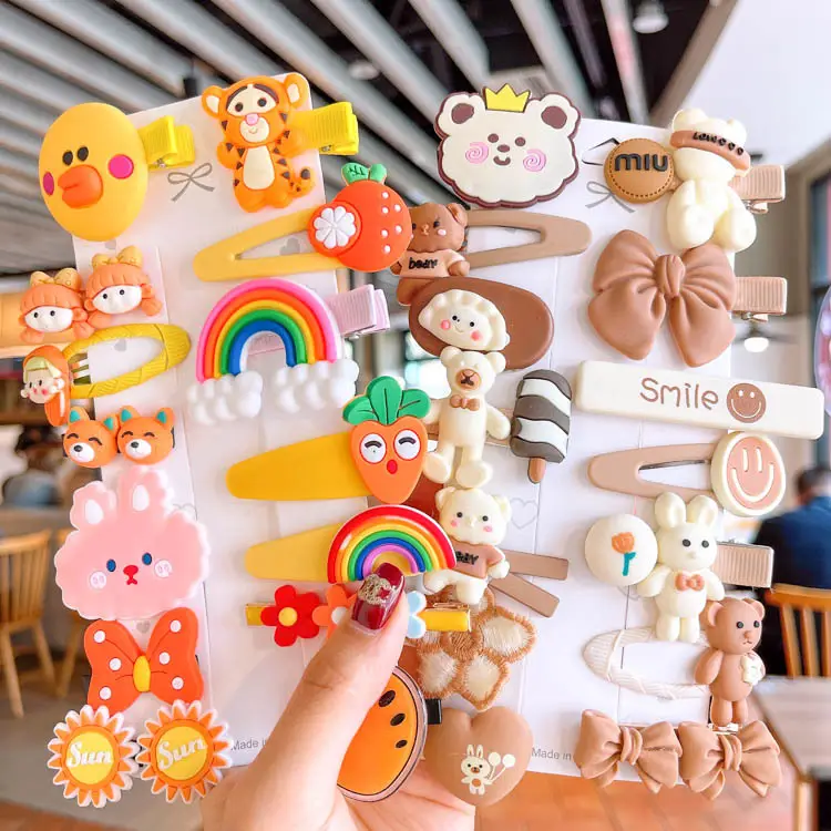 Cute Cartoon Hair Clips for Girls & Boys - Image 10