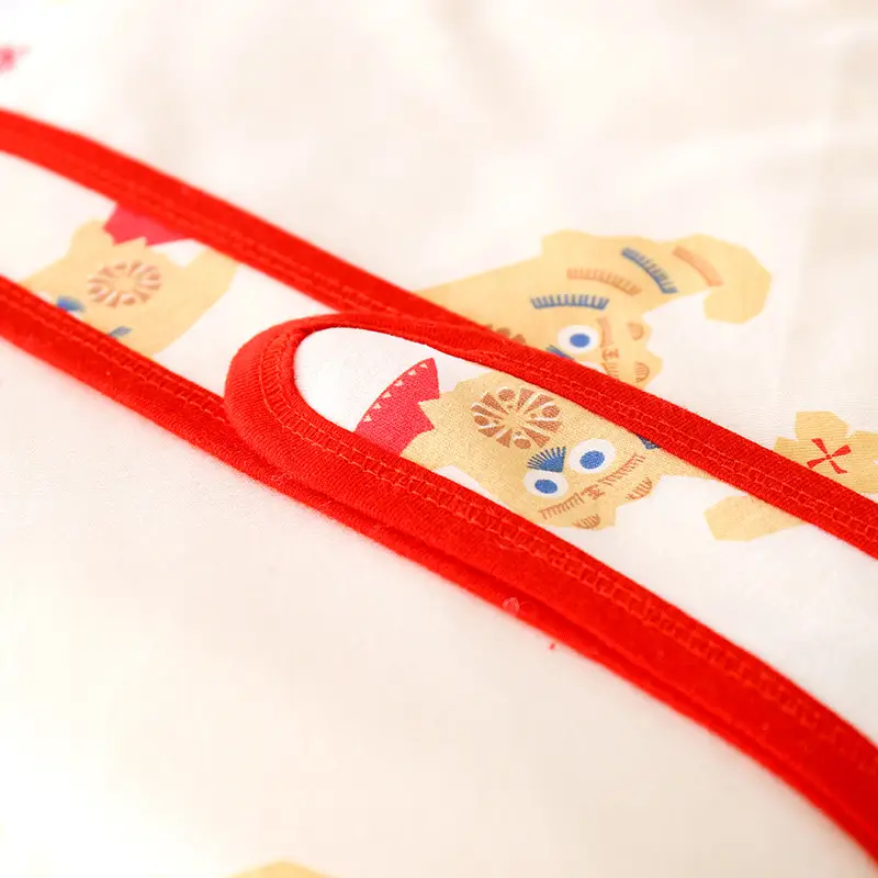 Baby Holding Quilt with Hood Cotton Newborn Warm Blanket - Image 6