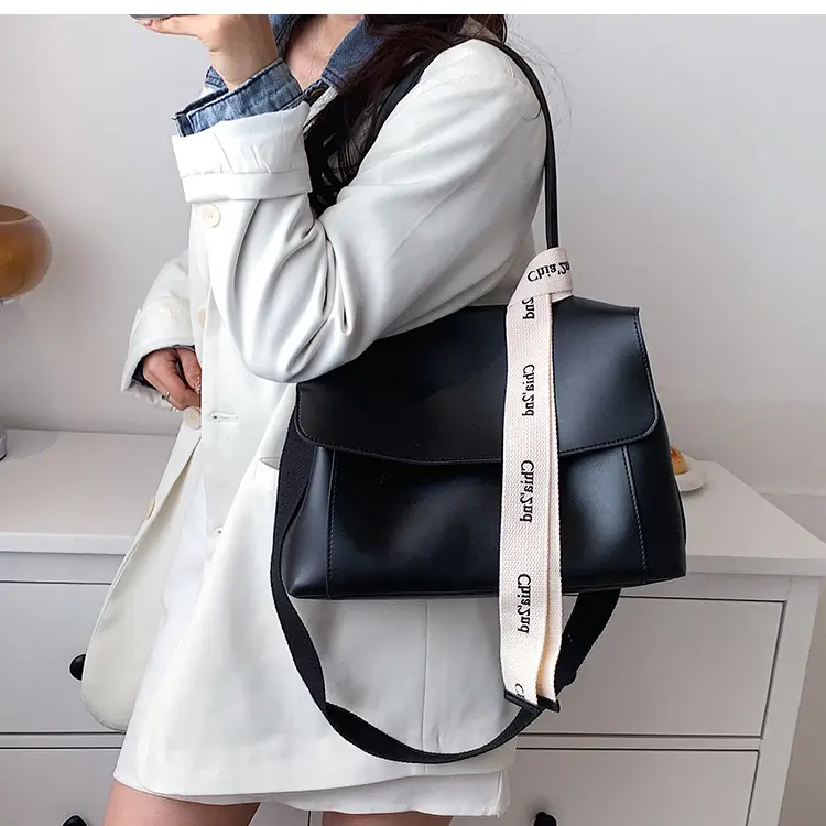 Women Textured Brown Crossbody Bag 2025 New Trendy — feature 6