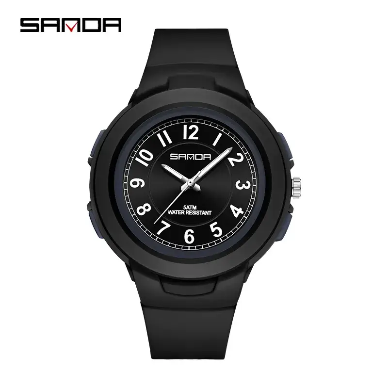 Sanda Rose Gold Quartz Watch for Men Women - Image 6