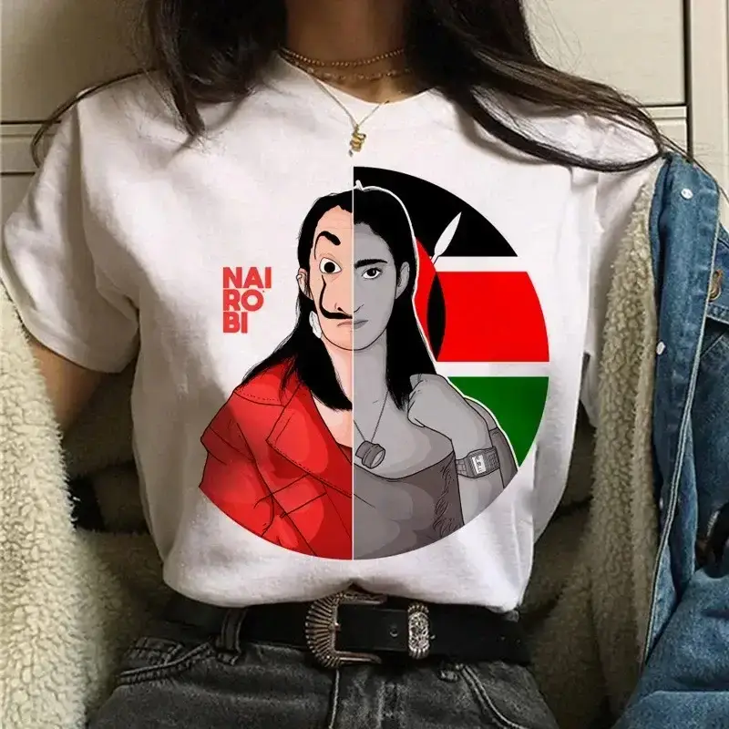 La Casa de Papel Heist T-Shirt White Short Sleeve