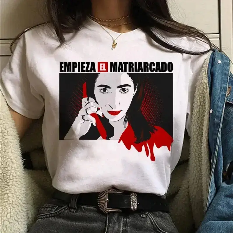 La Casa de Papel Heist T-Shirt White Short Sleeve
