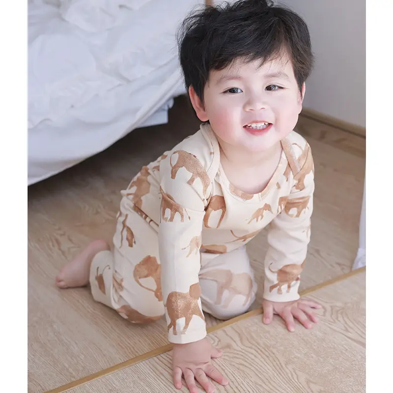Newborn Cotton Printed Jumpsuit for Baby - Image 5