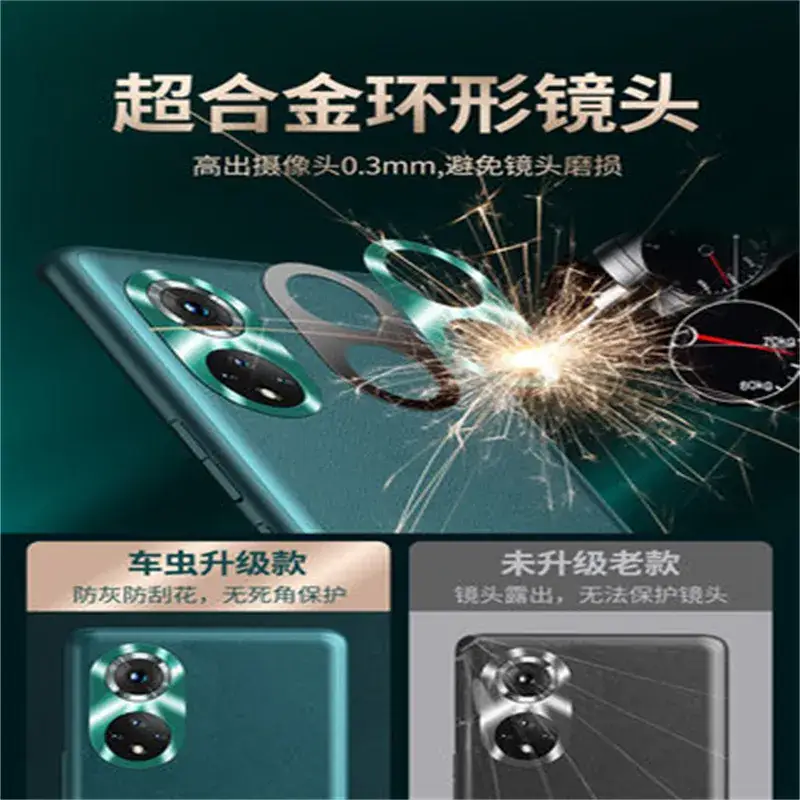 Huawei Mate40 Pro Leather Phone Case Orange