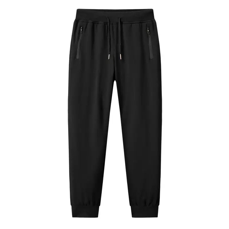 Men's Pure Cotton Solid Color Trousers - Image 9
