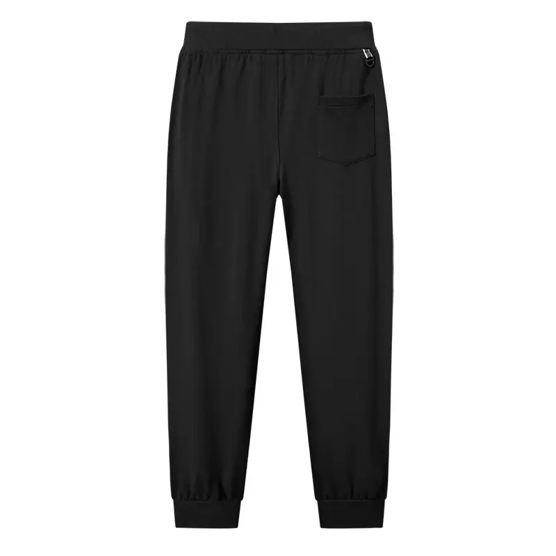 Men's Pure Cotton Solid Color Trousers - Image 10