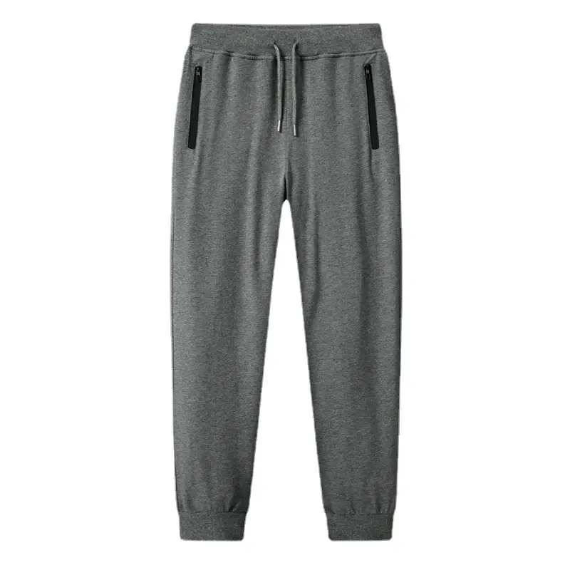 Men's Pure Cotton Solid Color Trousers - Image 13