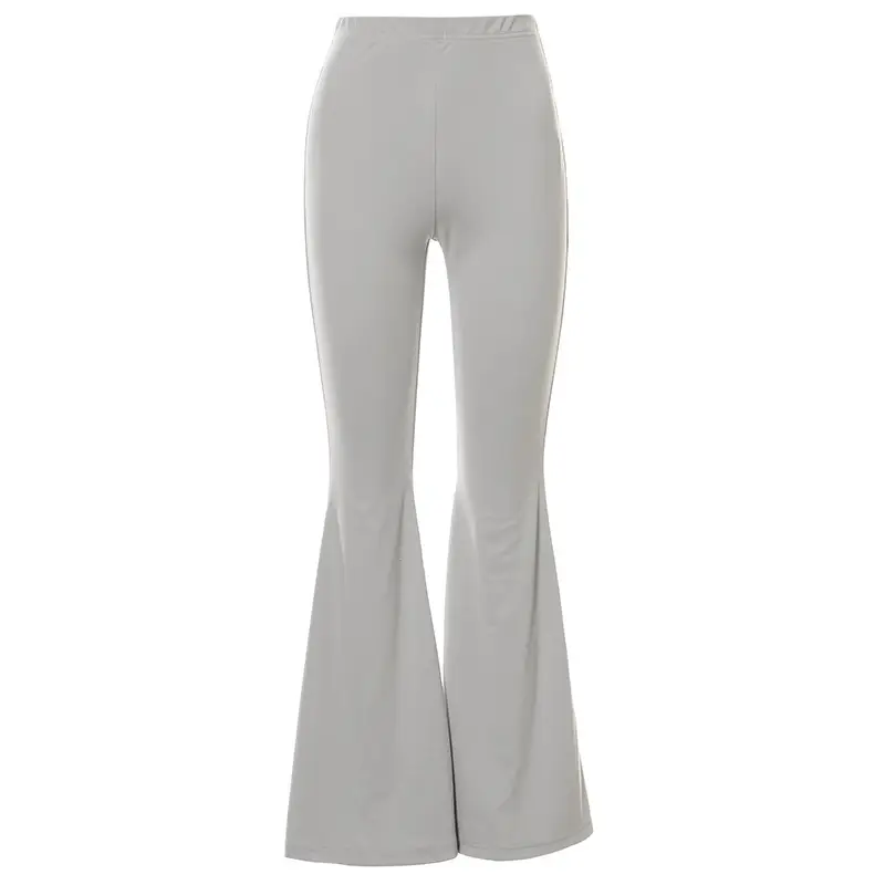 Women Grey Slim Fit Hip-Hugging Bell Bottom Pants — feature 16