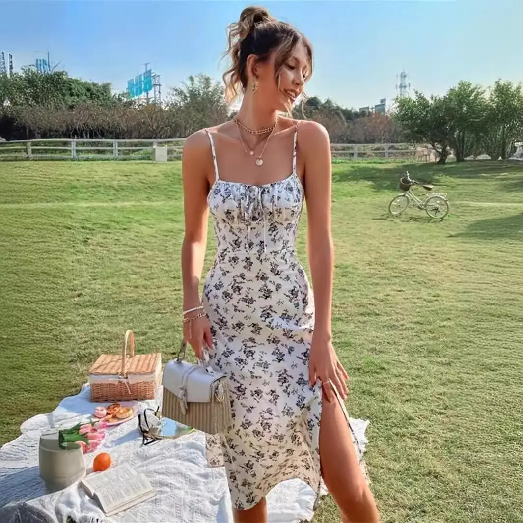2024 Floral Cross-Border Summer Dress for Women - Image 7