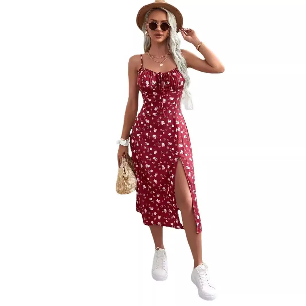 2024 Floral Cross-Border Summer Dress for Women - Image 8