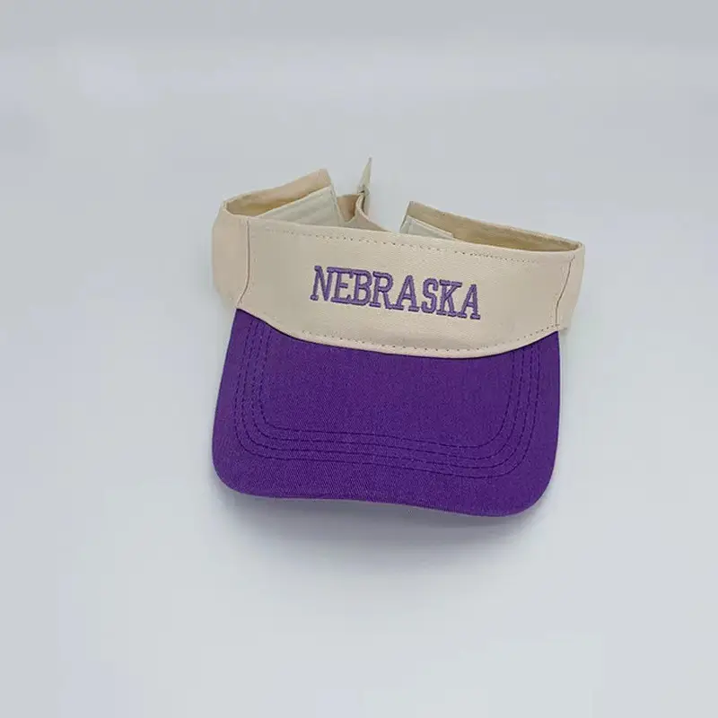 Purple Japanese Style Cap for Girls Boys Spring Summer